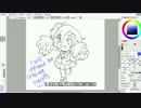 高坂穂乃果を描いてみた【SAI】