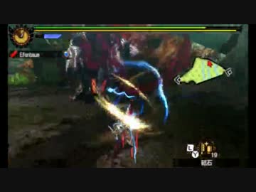 【MH4】Lv100 ジンオウガ亜種 vs ありあり 大剣 7'45''23