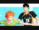 【MMDHQ!!】日向と影山の『エンゼルフィッシュ』