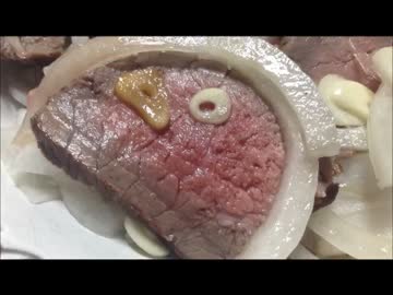 【雰囲気料理】牛のたたきを作りたかった