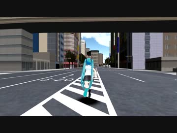 [Unity]ゼンリンの「Japanese Otaku City」(秋葉原)をミクさんが散歩してみた
