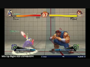Mix Up Night#20　WF　うりょ(ディカープリ) vs 小路KOG(Tホーク)
