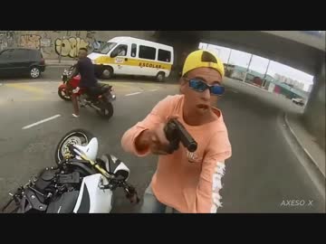 ブラジルでバイクに乗っていたら・・