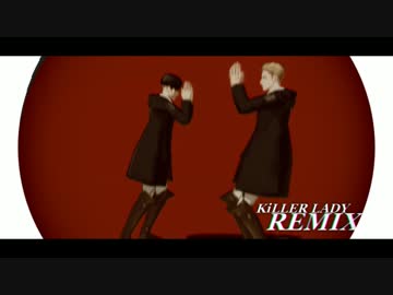 【進撃のMMD】団長兵長の反撃 追加衣装（自作モデル）