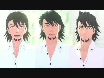 【MMDタイバニ】白シャツ虎徹さんズで【虎視眈々】