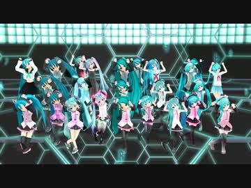 【MMD】24人で「ねこみみスイッチ」