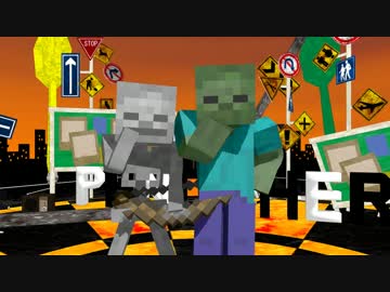 Minecraftでパンダヒーロー