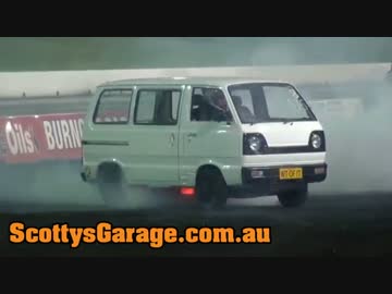 ロータリーエンジンを搭載して凶悪になったスズキの軽バン