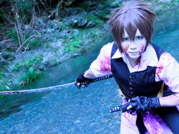 薄桜鬼　藤堂平助×雪村千鶴　コスプレMAD※血糊注意