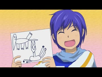 【KAITO】KAITO　が　お絵かきをしたようです。【お喋り】
