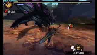 [MH4] 【跳染し意思を用いず悪成さば】　裸猫火事場生産大剣ソロ5針 (7:19)