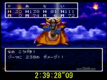 ちょっと先ガルナ魔盗で無理やり2：50切ってくる　4/4