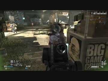 PS4　CoD:G(ア○ム)　TDM　新しい自分になろう