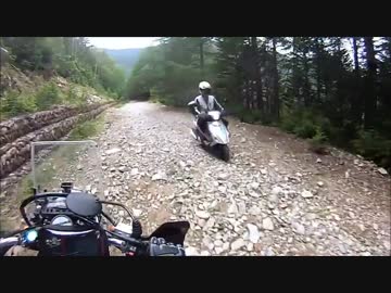 2014'8/13真夏の川上牧丘林道part2
