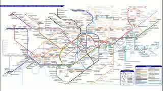 非公式ロンドン地下鉄路線図の作成