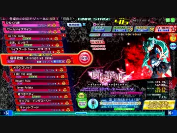 【Project DIVA Arcade FT】崩壊歌姫 -disruptive diva-  EXTREME HI SPEED Perfect