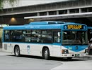 【柿生～ｸﾞﾘｰﾝﾀｳﾝ】川崎市ﾊﾞｽ W-1383 PKG-LV234L2【バス走行音】