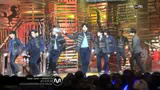 【Super Junior】140904 Mcountdown - MAMACITA 【定点カメラ】