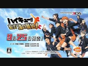 【HQ】 3DS ハイキュー!! 繋げ!頂の景色!! 第1弾 IH予選ver.