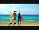 【APヘタリアMMD】西仏普でフライングお嬢さん。