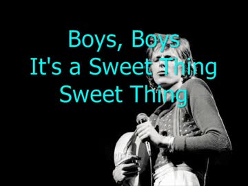 David Bowie - Sweet Thing - Lyrics