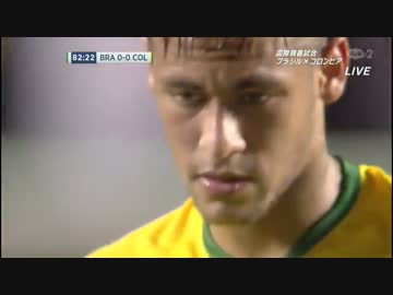 【本気モード】親善試合　ブラジル×コロンビア