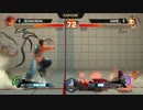 CapcomProTour台湾予選　WinnersSemis  ウメハラ(殺意リュウ) vs Rockpon(いぶき)