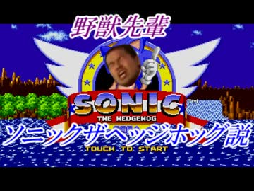 野獣先輩ソニック説.mario