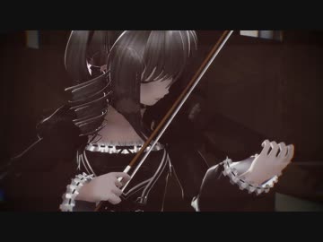 【モバマスMMD】蘭子とバイオリンとカノン。