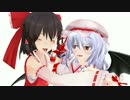 【東方MMD】霊夢とレミリア　博麗神社にて-弐-