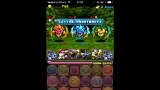 【パズドラ】　木曜ダンジョン　超地獄級　ゼローグパ