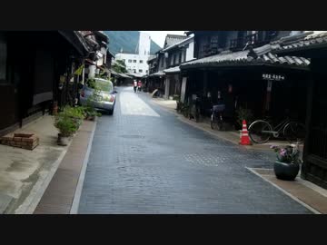 20年前の２スト原付でキャンプツーリング Part3 　古い町並Ｉ