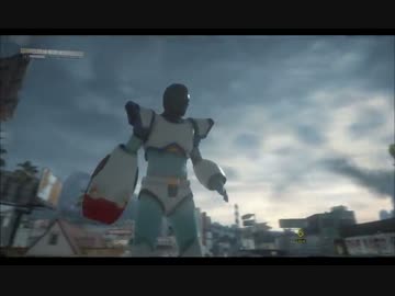【DeadRising3】作った爆弾に完全敗北するメガマンUC
