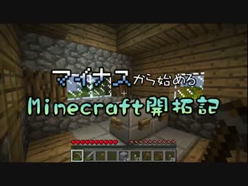 【実況】マイナスから始めるマインクラフト開拓記　その６【Minecraft】