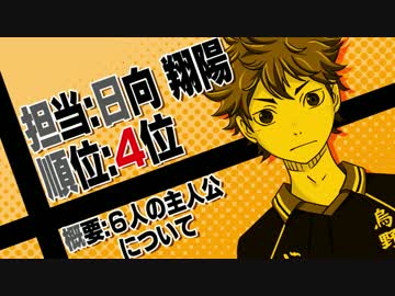 【HQ】3DS ハイキュー!! 繋げ!頂の景色!! 繋げ!PVの景色!!第4位発表