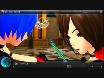 【DIVA F2nd】『on the rocks』譜面PVコラボエディット