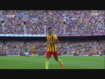 【La Liga 14/15  第3節】バルセロナvsアスレティック・ビルバオ