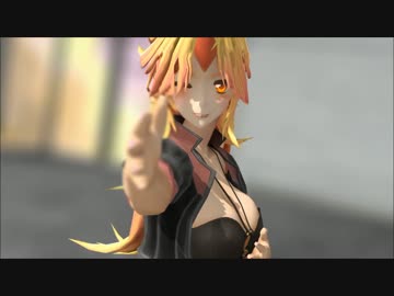 【東方MMD】　GLIDE　【勇儀/紫】