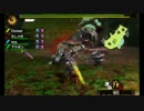 【MH4】ガル研 4PT : Lv100 ジンオウガ亜種 2頭 vs 剣剣×剣棍 3'50"26