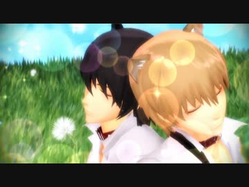 【MMD銀魂】眠くてしょうがない沖田と山崎【ネコミミ】