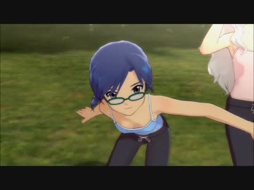 【アイマスOFA】 「ヨガウェア」 765プロ 谷の間観賞