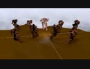 blenderでロボットダンス作ってみたよ！！