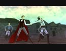【進撃のMMD】訓練兵の伝説【山奥親友】