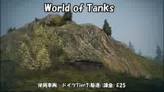 【WoT】ゲルマンコックローチE25【E25】