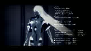 【MMD】終わりへ向かう始まりの歌_修正版【CarbonBlackMiku】