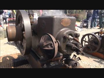 [いにしえの発動機たち] 1950年頃? ノダ石油発動機 NAS型 3馬力