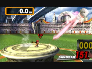 【スマブラ3DS】ホームランコンテスト ネス 1024.3m