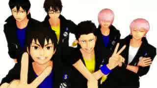 【MMD】新旧二遊間とバッテリーでパンダヒーロー【ダイヤ】