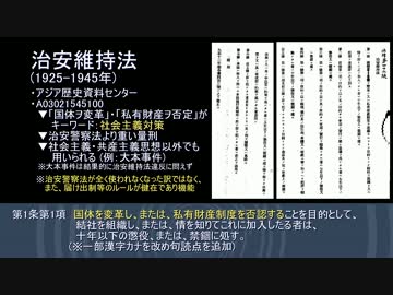 日本史資料読解 『治安警察法』-後編- ≪治安立法史・意義≫