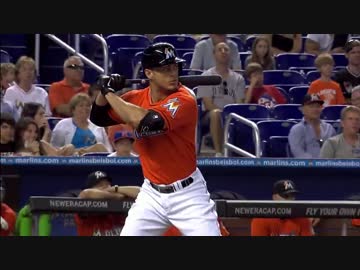 メジャーNo.1の飛ばし屋 ジャンカルロ・スタントン ホームラン集2014